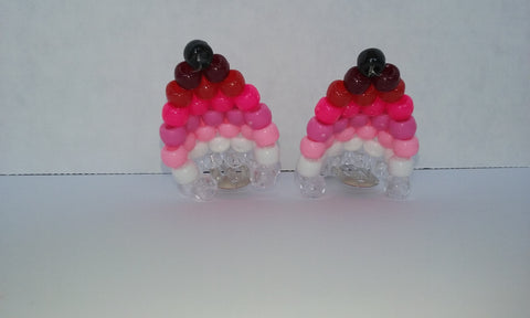 Pink Ombre Kandi Cat Ears